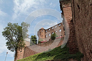 Low angle shot of the Wertheimer castle in Germany