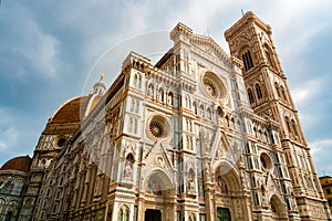 Low angle view of Cathedral of Santa Maria del Fiore