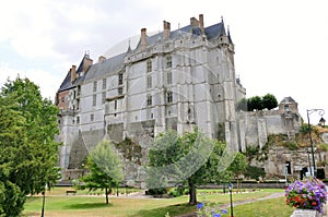 The castle  of Chateaudun
