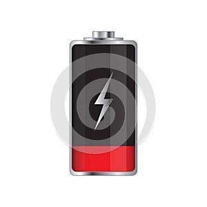 Low battery illustration