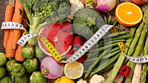 Low calorie, health food photo