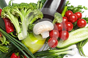 Low-calorie vegetables photo