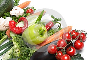 Low-calorie vegetables photo