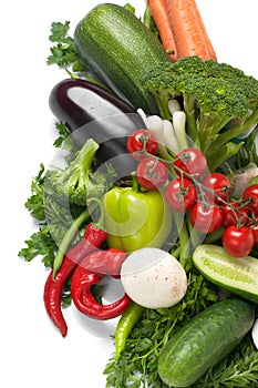 Low-calorie vegetables photo