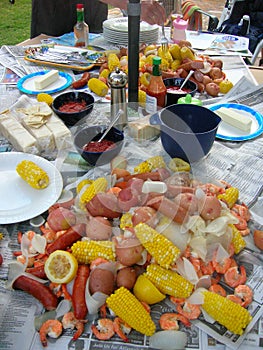 Low country boil photo
