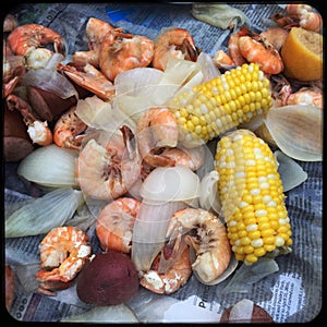 Low country shrimp boil