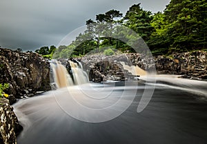 Low force waterfall