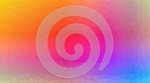Low Poly abstract background with colorful triangular polygons