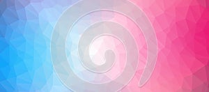Low Poly abstract background with colorful triangular polygons