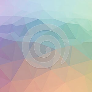 Low poly abstract background featuring an array of interconnected