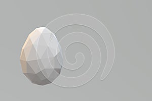 Low poly egg