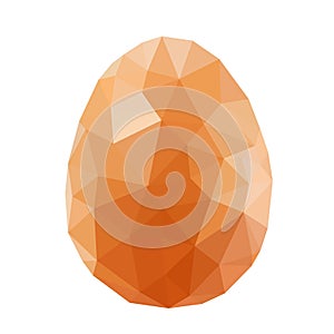 Low poly egg