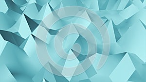 Low poly geometric abstract background in embossed triangular and polygon style