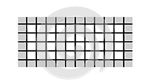 Low poly grid or mesh pattern. Abstract graphic design element, vector design Generative AI