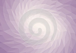 Low poly light lilac abstract background. Geometric triangulation consisting of triangles with space for text. Textured template