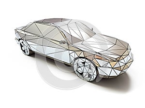 Low-poly style car