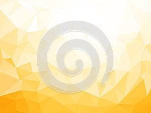 Low poly yellow pattern