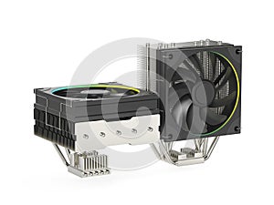 Different types of computer processor coolers