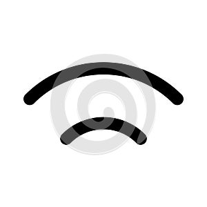 Low signals Line Style vector icon which can easily modify or edit