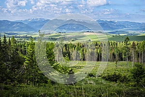 Low Tatras and Liptov basin, Slovakia