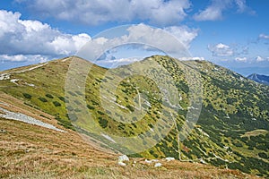 Nízké Tatry horské scenérie, Slovensko