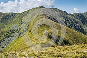 Nízké Tatry horské scenérie, Slovensko