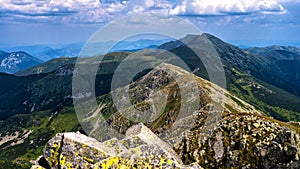 Low Tatras National Park, Carpathians, Slovakia. Summer mountain landscape