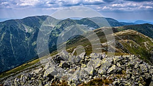 Low Tatras National Park, Carpathians, Slovakia. Summer mountain landscape