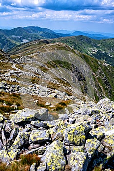 Low Tatras National Park, Carpathians, Slovakia. Summer mountain landscape