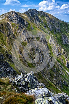 Low Tatras National Park, Carpathians, Slovakia. Summer mountain landscape