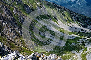 Low Tatras National Park, Carpathians, Slovakia. Summer mountain landscape