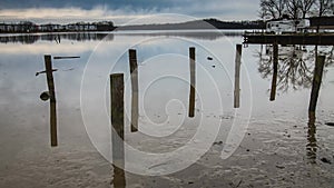 Low tide at Bar Harbor on the Bush River Abingdon MD