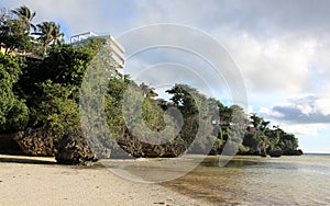 Low tide on the Bulabog Beach