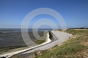 Low tide at the coast of the Eastern Scheldt