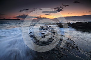 Low tide dawn at Warriewood