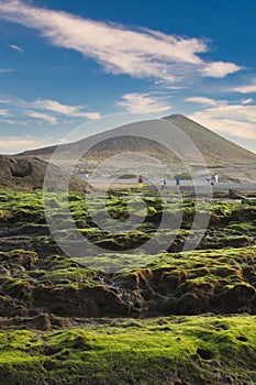 Low tide in El Medano. Tenerife photo