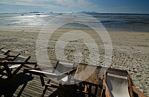 Low tide. Koh Mook. Thailand