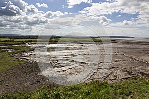 Low tide and mud flats ,Clevedon, Somerset