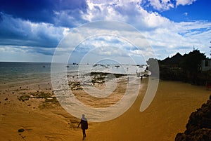 Low tide in Nungwi