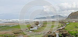 Low tide panorama,