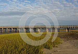 Low Tide at Powder Point Bridge in Duxbury