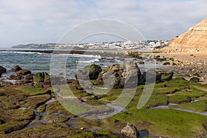 Low tide in Praia da Luz