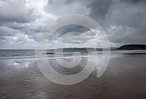 Low tide on Sardinero beach