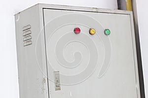 Low-voltage cabinet. Uninterrupted power. Electrical power