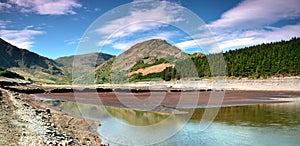 Low water at Haweswater Reservoir