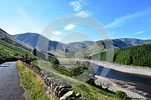 Low water at Haweswater Reservoir