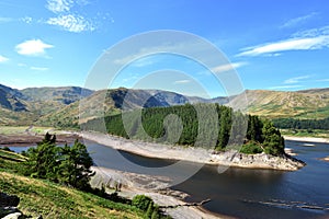 Low water at Haweswater Reservoir