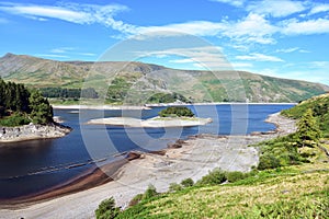 Low water at Haweswater Reservoir