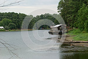 Low Water in a Private Lake in Quitman Texas