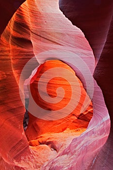 Lower Antelope Canyon on the navajo reservation, Arizona